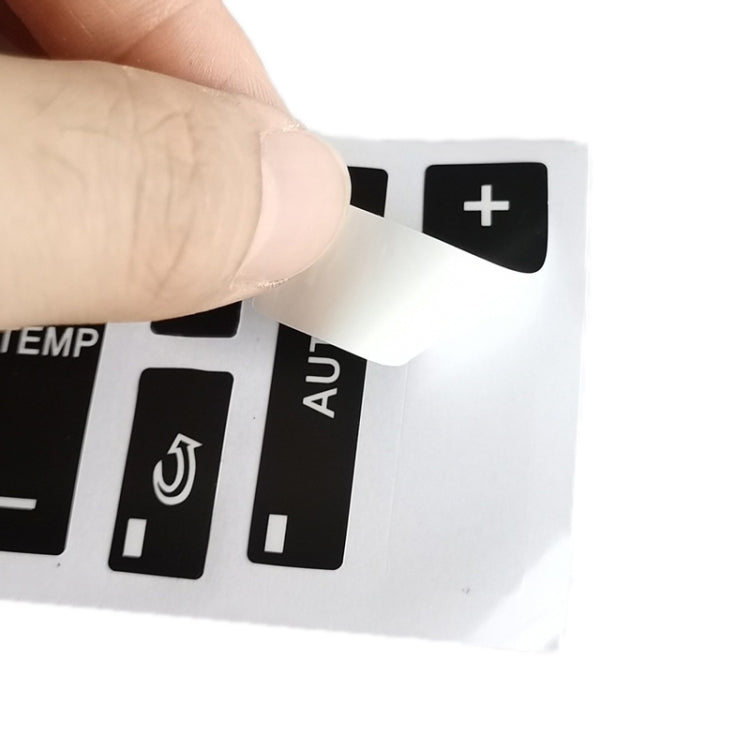 For Mercedes-Benz CLS/C218/SLK/W172/W204/GLK Air Conditioning Button Repair Sticker(Style 2) - Decorative Sticker by PMC TechLife | Online Shopping South Africa | PMC TechLife | Buy Now Pay Later Mobicred