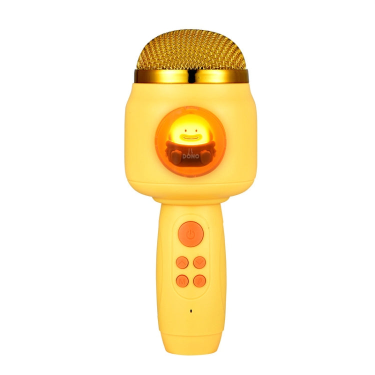 ICARER FAMILY F816 Karaoke Microphone Speaker Home Bluetooth Wireless Microphone(Yellow) - Microphone by ICARER FAMILY | Online Shopping South Africa | PMC TechLife | Buy Now Pay Later Mobicred