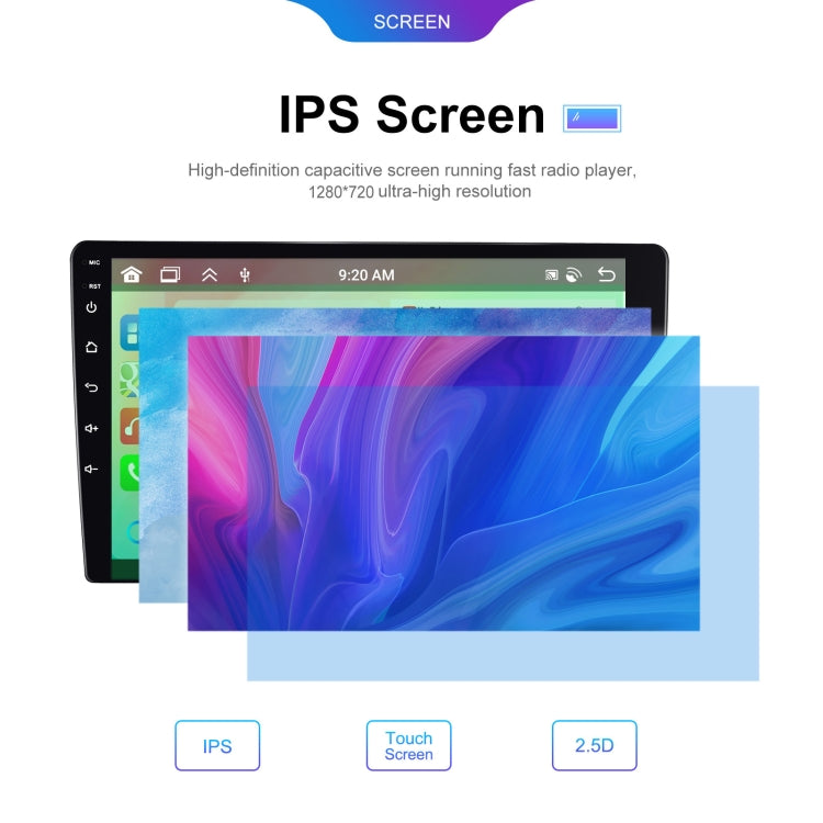 7 inch 6+128G Android Universal HD Large Screen Car Bluetooth Player Android GPS Navigation Integrated Machine(Standard+AHD Camera) - Car MP3 & MP4 & MP5 by PMC TechLife | Online Shopping South Africa | PMC TechLife | Buy Now Pay Later Mobicred