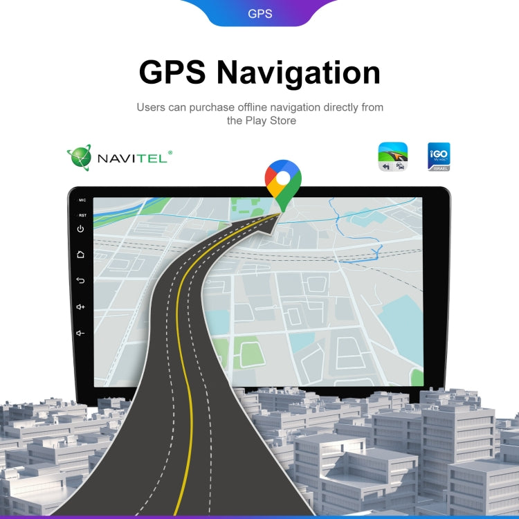 10.1 inch 6+128G Android Universal HD Large Screen Car Bluetooth Player Android GPS Navigation Integrated Machine(Standard) - Car MP3 & MP4 & MP5 by PMC TechLife | Online Shopping South Africa | PMC TechLife | Buy Now Pay Later Mobicred