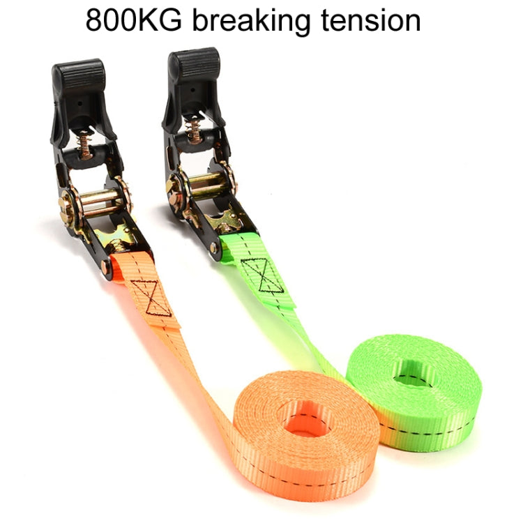 Motorcycle Ratchet Tensioner Cargo Bundling And Luggage Fixing Straps, Specification: Fluorescent Green 1m - Towing Bars by PMC Jewellery | Online Shopping South Africa | PMC Jewellery | Buy Now Pay Later Mobicred