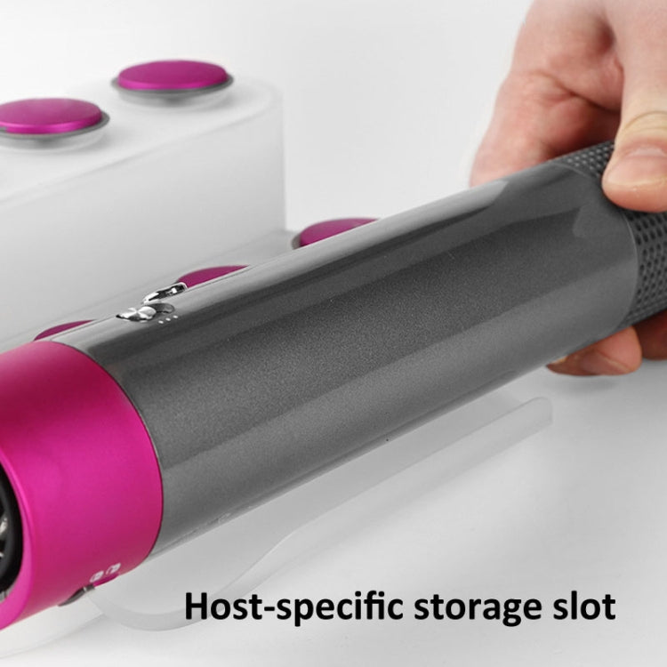 For Dyson Airwrap Storage Rack Can Store 8 Attachment(Rose Red) - Dyson Accessories by PMC TechLife | Online Shopping South Africa | PMC TechLife