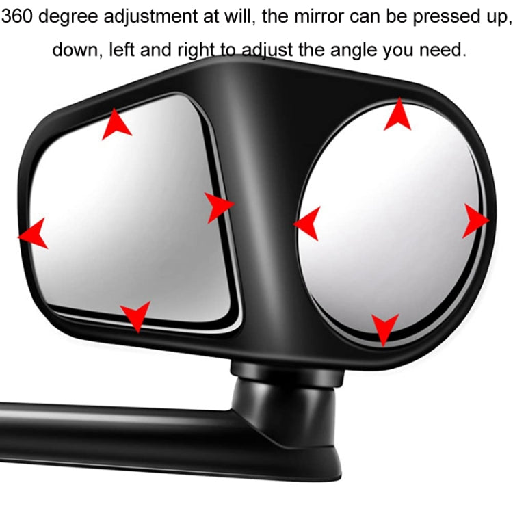 Car Auxiliary Mirror Multi-Function Wide-Angle Rear View Reversing Mirror(White Left) - Convex Mirror & Accessories by PMC TechLife | Online Shopping South Africa | PMC TechLife | Buy Now Pay Later Mobicred