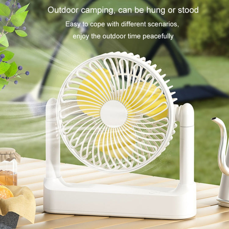 Portable Retractable USB Home Desktop Fan Large Wind Power Outdoor Ceiling Fan, Model: Charging Model - Electric Fans by PMC TechLife | Online Shopping South Africa | PMC TechLife | Buy Now Pay Later Mobicred