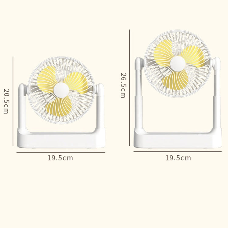 Portable Retractable USB Home Desktop Fan Large Wind Power Outdoor Ceiling Fan, Model: Charging Model - Electric Fans by PMC TechLife | Online Shopping South Africa | PMC TechLife | Buy Now Pay Later Mobicred