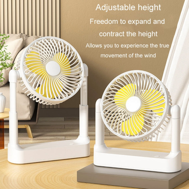 Portable Retractable USB Home Desktop Fan Large Wind Power Outdoor Ceiling Fan, Model: Charging Model - Electric Fans by PMC TechLife | Online Shopping South Africa | PMC TechLife | Buy Now Pay Later Mobicred