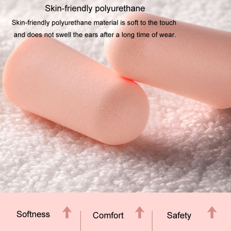 24pcs /Box Memory Foam Earplugs Student Dormitory Sleeping Noise Reduction Soundproof Earplugs(Pink) - free shipping - PMC TechLife - Order now!