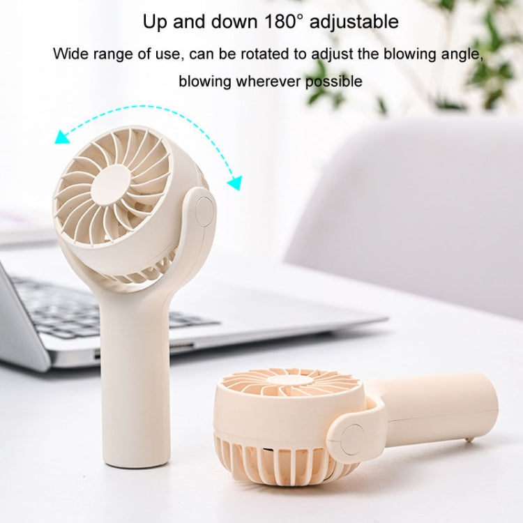 Mini Handheld Small Fan Rechargeable Mute Desktop Portable Fan(Pink) - Electric Fans by PMC TechLife | Online Shopping South Africa | PMC TechLife | Buy Now Pay Later Mobicred