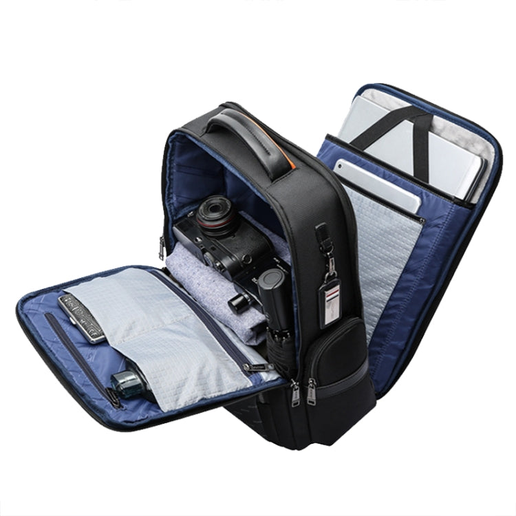 Bopai 61-91911 Large Capacity Business Waterproof Laptop Backpack With USB+Type-C Port(Black) - free shipping - PMC Jewellery - Order now!