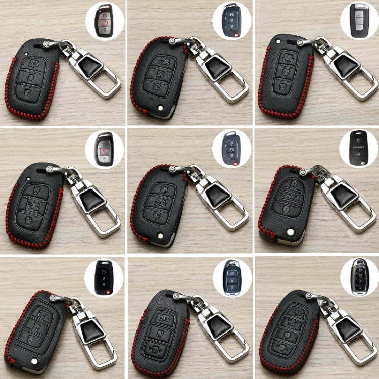 For Hyundai Car Key Cover Multifunctional Keychains Anti-lost Number Plates, Style: B - Car Key Cases by PMC TechLife | Online Shopping South Africa | PMC TechLife | Buy Now Pay Later Mobicred