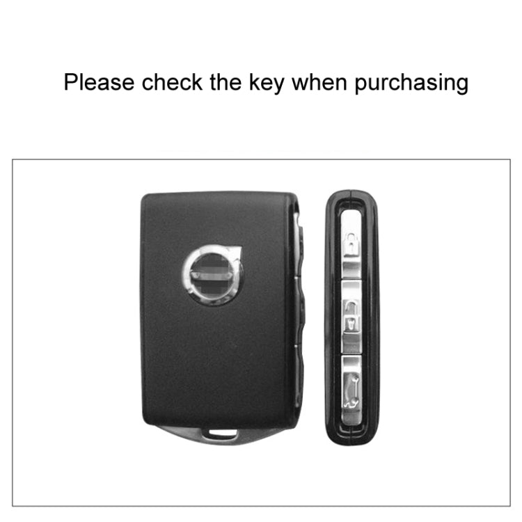 For Volvo Car Key Cover Multifunctional Keychain Anti-lost Number Plate(A) - Car Key Cases by PMC TechLife | Online Shopping South Africa | PMC TechLife | Buy Now Pay Later Mobicred