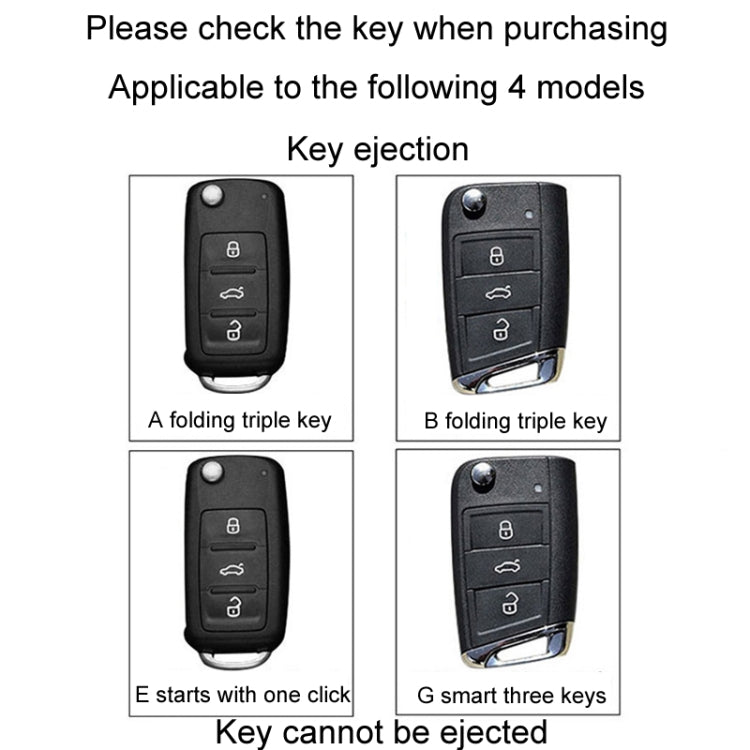 For Skoda Car Key Cover Multifunctional Keychain Anti-lost Number Plate(A) - Car Key Cases by PMC TechLife | Online Shopping South Africa | PMC TechLife | Buy Now Pay Later Mobicred
