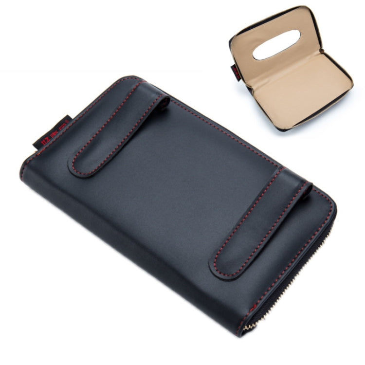 Car Sun Visor Skylight Hanging Tissue Box(H055 Black) - Stowing Tidying by PMC TechLife | Online Shopping South Africa | PMC TechLife | Buy Now Pay Later Mobicred