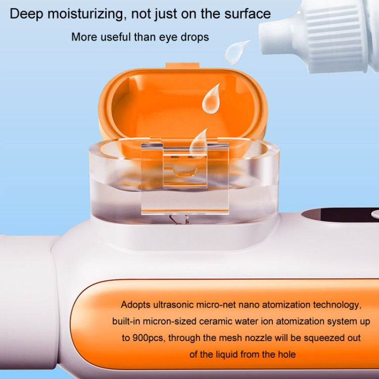 KONKA Hot And Cold Compress Misting Eye Moisturizer Spray Steamer Handheld Eye Misting Instrument(White) - free shipping - PMC TechLife - Order now!