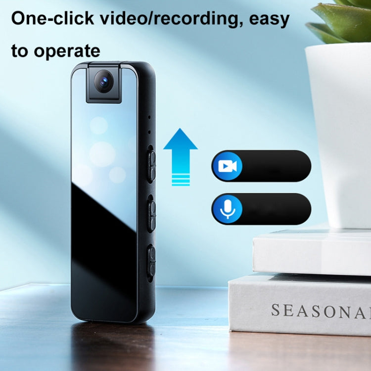 Mrobo D6 1080P Rotating Camera Night Vision Video Recorder With Back Clip, Size: 16 GB(Black) - Recording Pen by Mrobo | Online Shopping South Africa | PMC TechLife | Buy Now Pay Later Mobicred