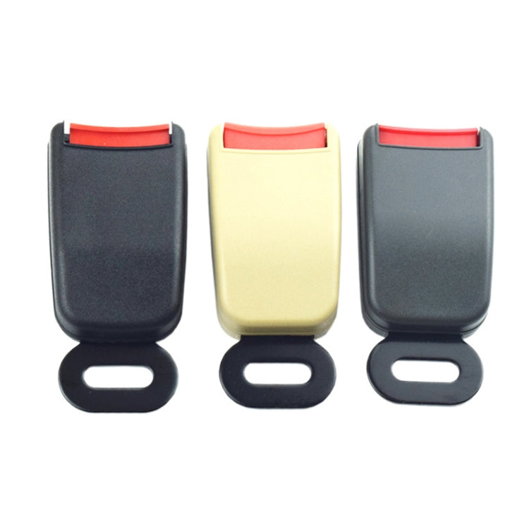 Car Seat Two-point Safety Belt Safety buckle(Beige) - Seat Belts & Padding by PMC TechLife | Online Shopping South Africa | PMC TechLife | Buy Now Pay Later Mobicred
