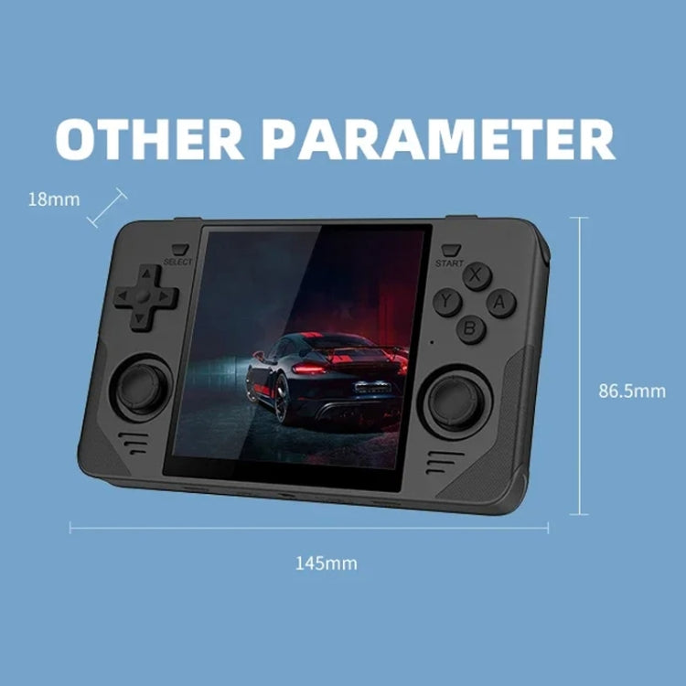 POWKIDDY RGB30  4 Inch IPS Screen Handheld Game Console Built In WIFI＋Bluetooth 16GB+64GB(Black) - free shipping - PMC Jewellery - Order now!