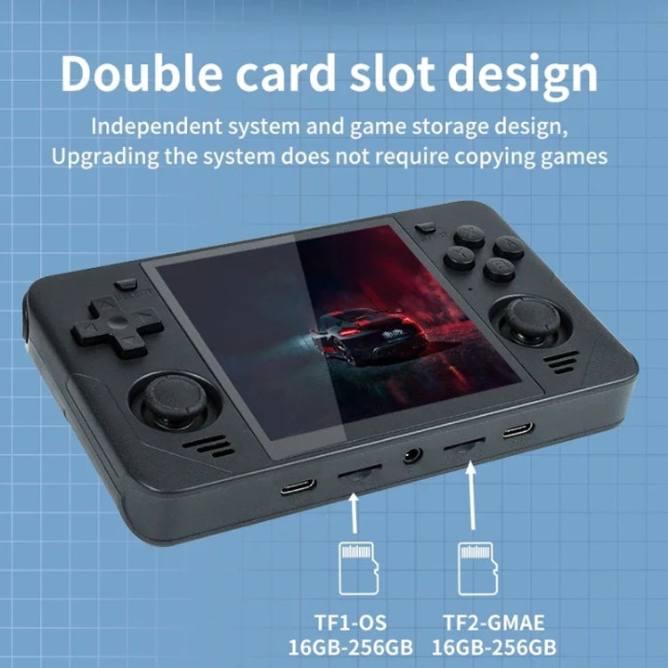 POWKIDDY RGB30  4 Inch IPS Screen Handheld Game Console Built In WIFI＋Bluetooth 16GB+64GB(Black) - free shipping - PMC Jewellery - Order now!