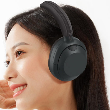 For Sony ULT Wear WH-Ult900N Headset 1pair Silicone Ear Pads Cushion Cover(Beige) - Earmuff & Pad by PMC Jewellery | Online Shopping South Africa | PMC Jewellery | Buy Now Pay Later Mobicred