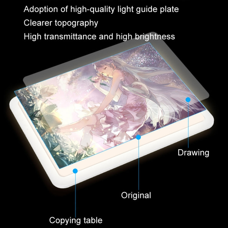 A3-D50 Rechargeable Copy Desk Copying Board Practice Painting LED Writing Desk -  by PMC TechLife | Online Shopping South Africa | PMC TechLife | Buy Now Pay Later Mobicred