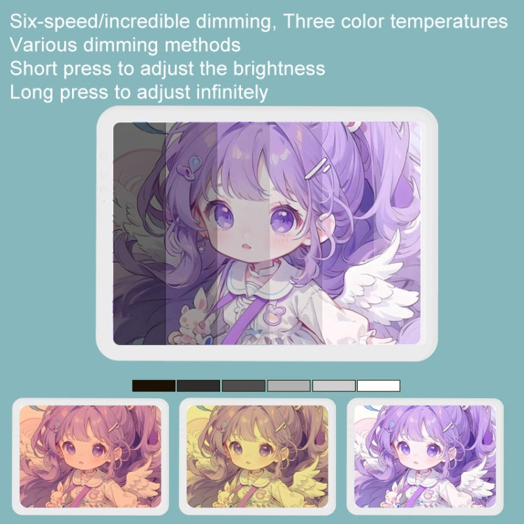 A3-D50 Rechargeable Copy Desk Copying Board Practice Painting LED Writing Desk -  by PMC TechLife | Online Shopping South Africa | PMC TechLife | Buy Now Pay Later Mobicred