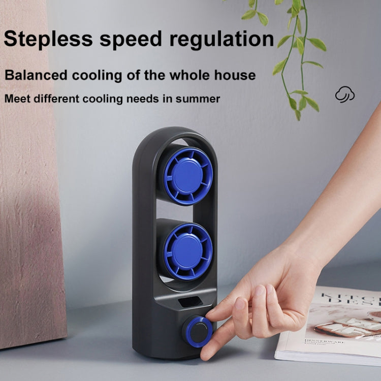 Intelligent Digital Display 100-Speed Stepless Speed Desktop Shaking Head Tower Fan(White) - Electric Fans by PMC TechLife | Online Shopping South Africa | PMC TechLife | Buy Now Pay Later Mobicred