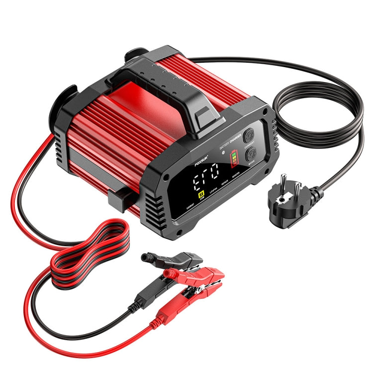 FOXSUR 25A 12V/24V Portable High-Power Car Ship Motorcycle Charger(EU Plug) - free shipping - PMC TechLife - Order now!