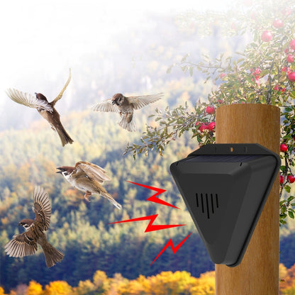 N911Q Solar Bird Repeller Orchard And Fish Pond Animal Repellent(Black) - Outdoor Insect Repellent by PMC Jewellery | Online Shopping South Africa | PMC Jewellery | Buy Now Pay Later Mobicred