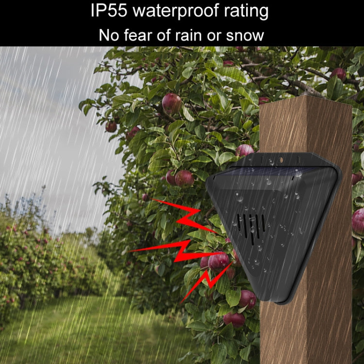 N911Q Solar Bird Repeller Orchard And Fish Pond Animal Repellent(Black) - Outdoor Insect Repellent by PMC TechLife | Online Shopping South Africa | PMC TechLife | Buy Now Pay Later Mobicred