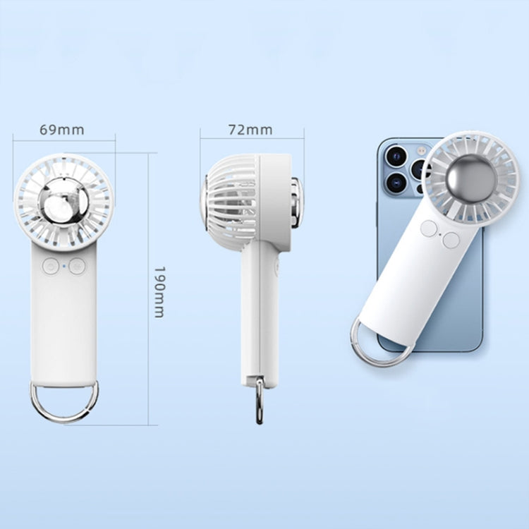 Outdoor Handheld Ice Air Conditioning Fan Astronaut Night Light Semiconductor Cooling Fan(Light Blue) - Electric Fans by PMC TechLife | Online Shopping South Africa | PMC TechLife | Buy Now Pay Later Mobicred