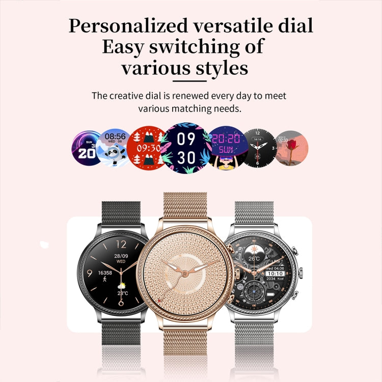 V60 1.39 Inch Health Monitoring Multifunctional Waterproof Bluetooth Call Smart Watch, Color: Rose Red - Smart Watches by PMC Jewellery | Online Shopping South Africa | PMC Jewellery | Buy Now Pay Later Mobicred