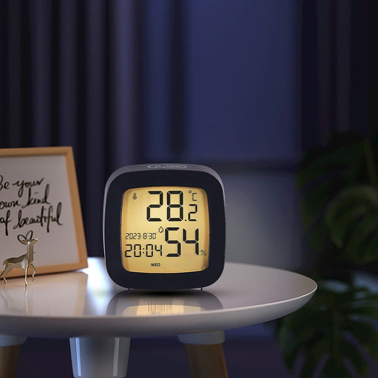 Multifunctional Temperature and Humidity LCD Clock Home Bedside Alarm Clock(2205 Black) - Alarm Clocks by PMc TechLife | Online Shopping South Africa | PMc TechLife | Buy Now Pay Later Mobicred
