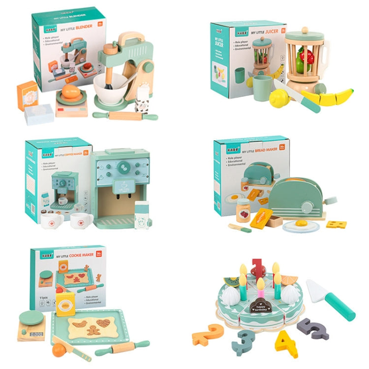 KABI Children Simulation Wooden Pretend Play Toy Kindergarten Parent-Child Interactive Toy, Style: Blender - Pretend Play Toys by KABI | Online Shopping South Africa | PMC Jewellery | Buy Now Pay Later Mobicred