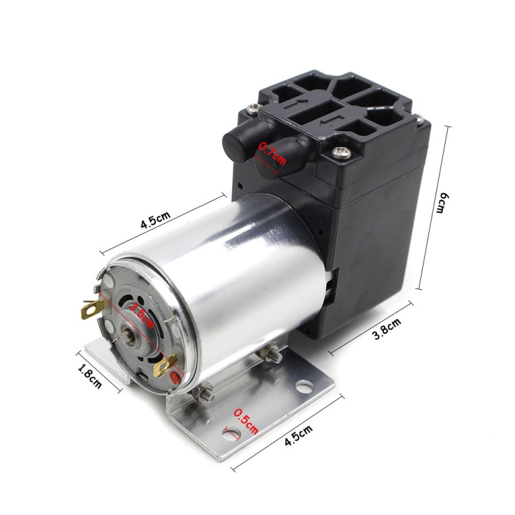 12V 5L/Min 65-120kpa Negative Pressure Vacuum Pump With Stand(Z512-604-3000N) - Others by PMC TechLife | Online Shopping South Africa | PMC TechLife | Buy Now Pay Later Mobicred