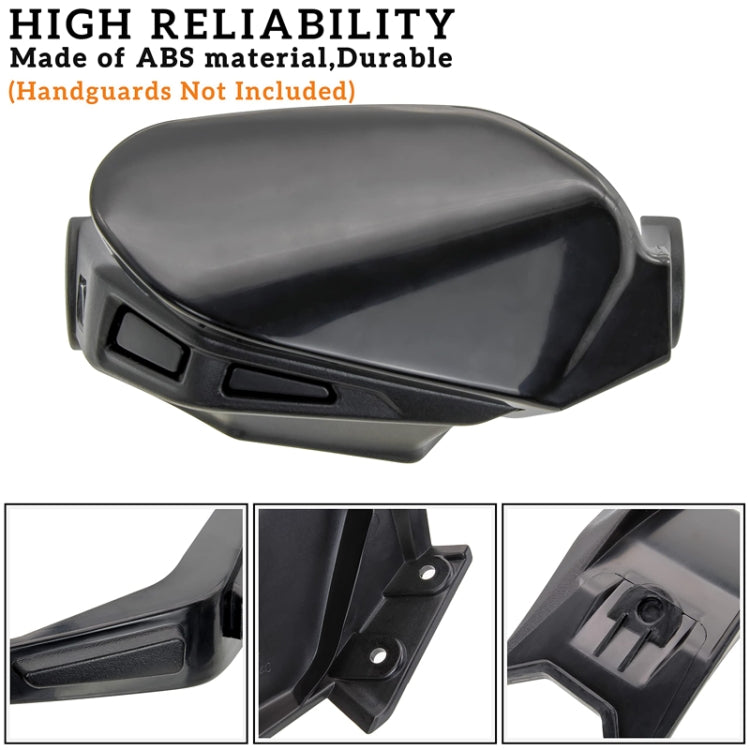 For Can-Am Ryke 600/900 Plastic Hand Guard Air Deflector Kit(CAM-003) - Protective Gear by PMC TechLife | Online Shopping South Africa | PMC TechLife | Buy Now Pay Later Mobicred