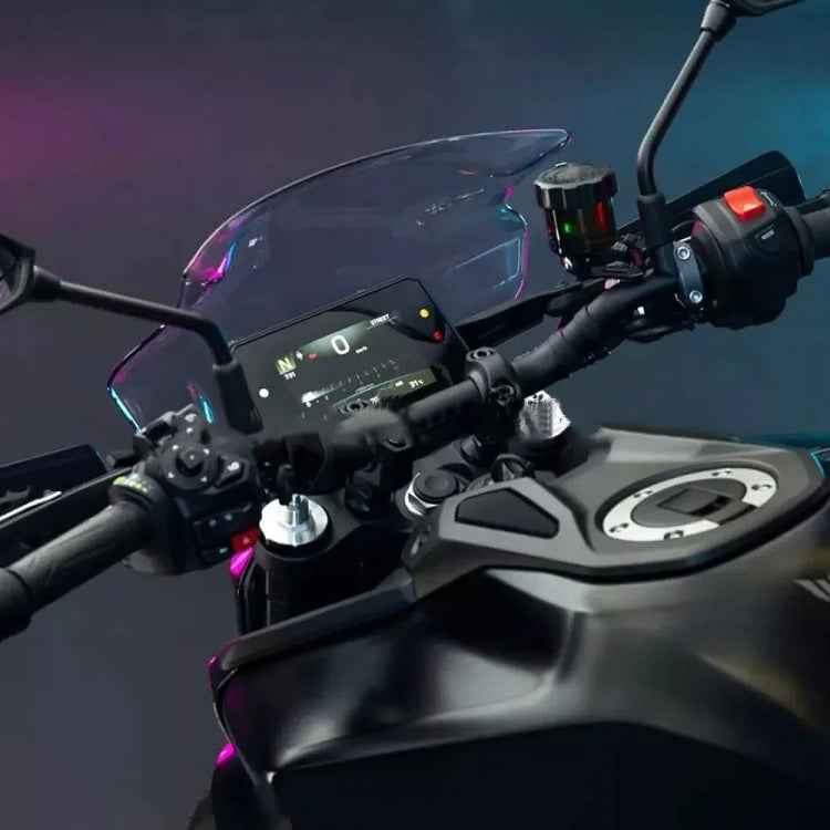 For Yamaha MT-09 SP 2024- Front Windshield(Transparent Gray) - Ornamental Parts by PMC TechLife | Online Shopping South Africa | PMC TechLife | Buy Now Pay Later Mobicred