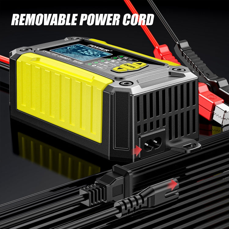 FOXSUR Cars Motorcycles 12V Lithium Cattery Charger With Battery Detection(US Plug) - free shipping - PMC TechLife - Order now!