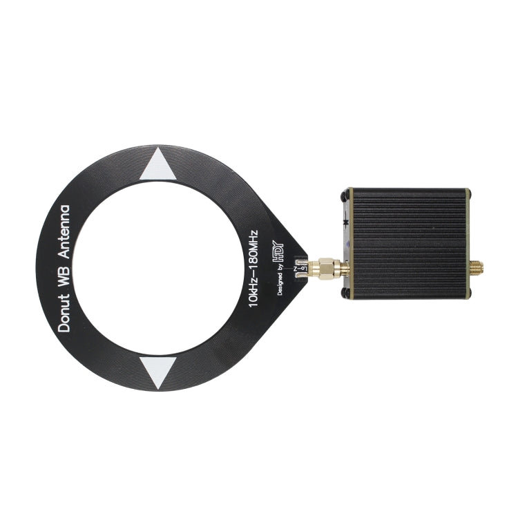Donut Broadband Antenna With Low Impedance Converter(Black) - Car Amplifiers by PMC TechLife | Online Shopping South Africa | PMC TechLife | Buy Now Pay Later Mobicred