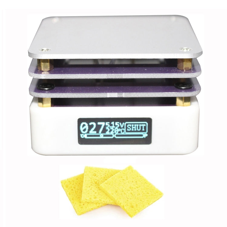 65W Welding Mini Constant Temperature Table LED Light Display, Model: With Clean Sponge - Electric Soldering Iron by PMC TechLife | Online Shopping South Africa | PMC TechLife | Buy Now Pay Later Mobicred