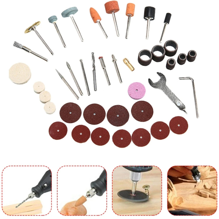 VICOVER Small Adjustable Speed Electrical Grinder Set Jade Carving Pen Polishing Tool EU Plug, Model: 147pcs Parts - Abrasive Tools & Accessories by VICOVER | Online Shopping South Africa | PMC Jewellery | Buy Now Pay Later Mobicred