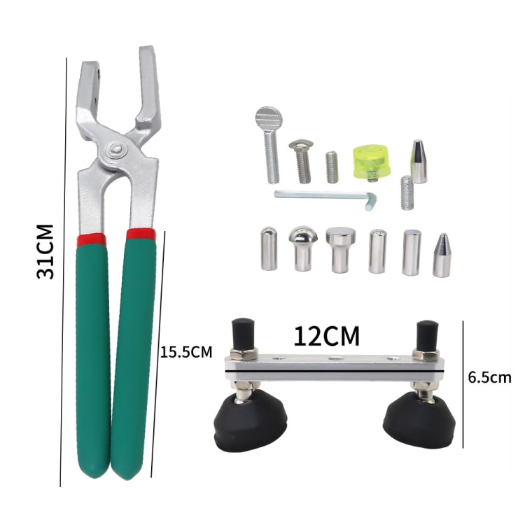 Car Dent Repair Crimping Pliers Door Edge Dent Repair Tool(Silver) - Sheet Metal Tools by PMC TechLife | Online Shopping South Africa | PMC TechLife | Buy Now Pay Later Mobicred