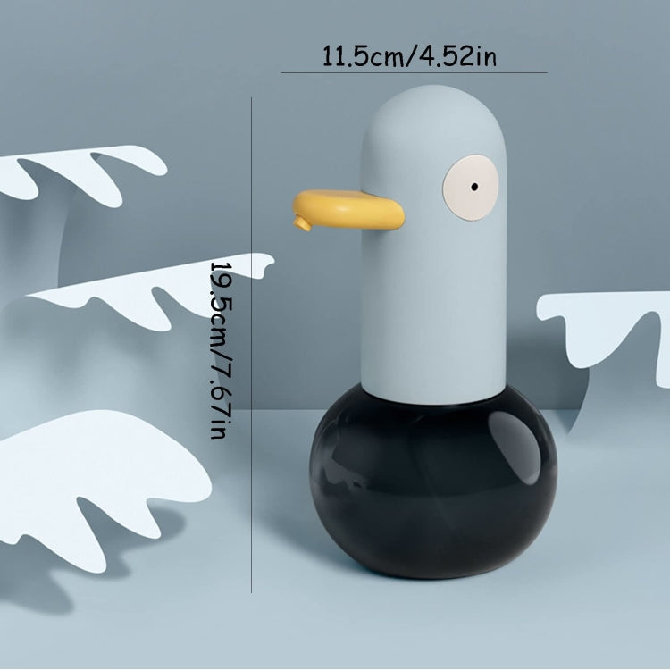 Cute Duck Automatic Foam Soap Dispenser Rechargeable Touchless Hand Washing Machine For Bathroom Kitchen(Blue) - Soap Dispenser by PMc TechLife | Online Shopping South Africa | PMc TechLife | Buy Now Pay Later Mobicred