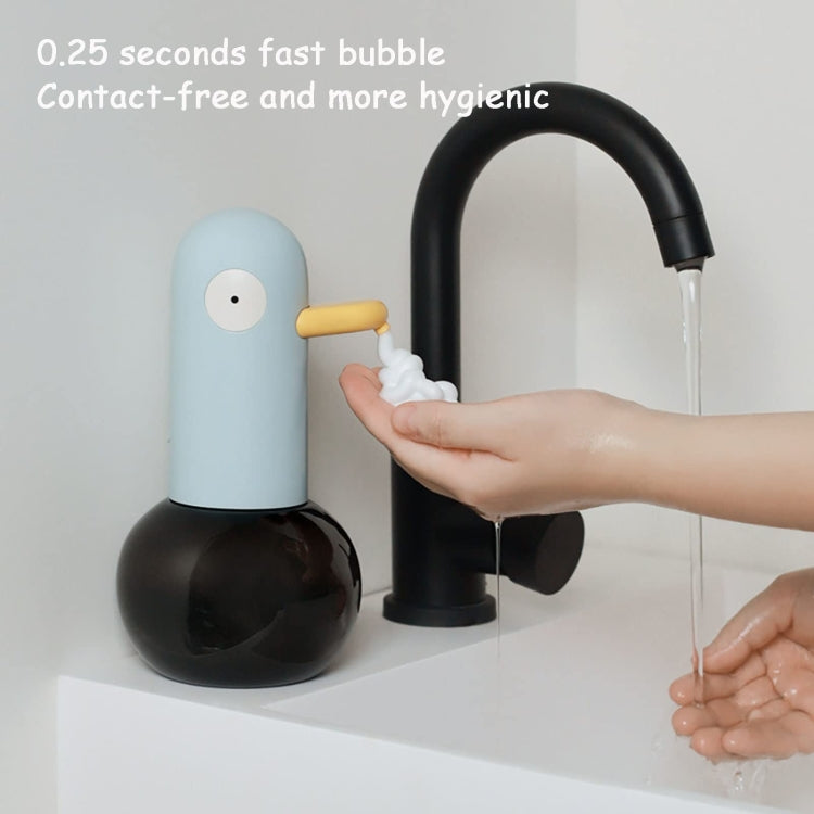 Cute Duck Automatic Foam Soap Dispenser Rechargeable Touchless Hand Washing Machine For Bathroom Kitchen(Blue) - Soap Dispenser by PMc TechLife | Online Shopping South Africa | PMc TechLife | Buy Now Pay Later Mobicred