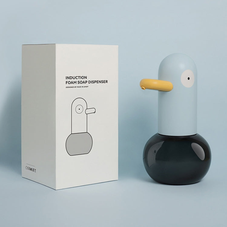 Cute Duck Automatic Foam Soap Dispenser Rechargeable Touchless Hand Washing Machine For Bathroom Kitchen(Blue) - Soap Dispenser by PMc TechLife | Online Shopping South Africa | PMc TechLife | Buy Now Pay Later Mobicred