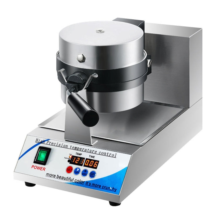 1200W  Commercial Waffle Maker Stainless Steel Rotatable Waffle Machine US Plug - free shipping - PMC TechLife - Order now!