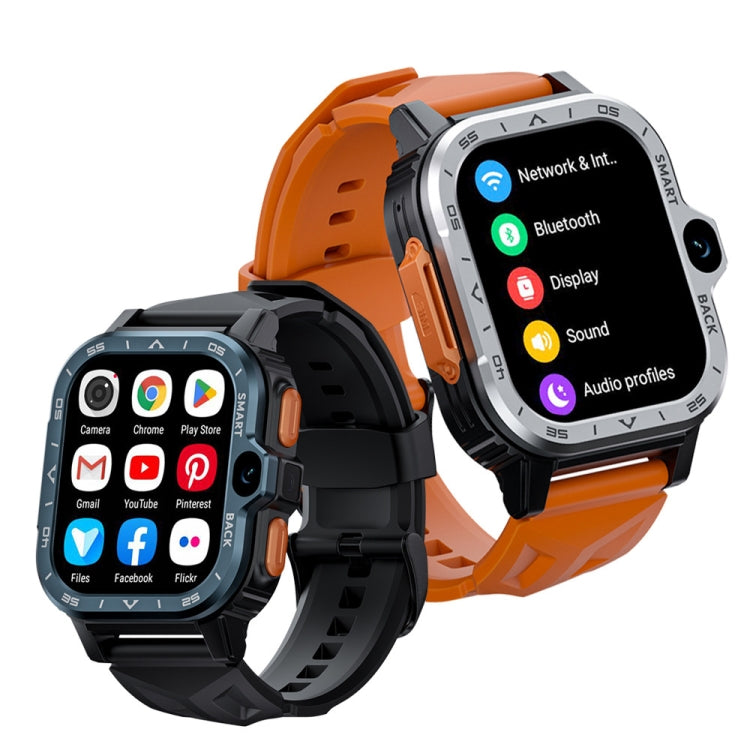 LOKMAT APPLLP 4 MAX 2.02-Inch Android 8.1 Full Network Wifi Card Bluetooth Smart Watch(Navy Blue 64G) - Smart Watches by LOKMAT | Online Shopping South Africa | PMC Jewellery | Buy Now Pay Later Mobicred