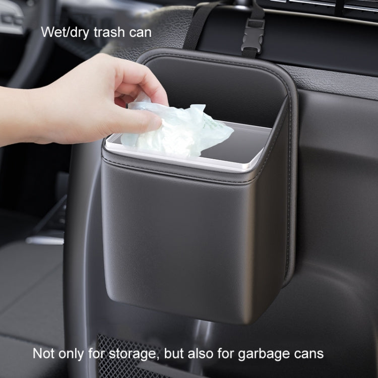 Car Seat Storage Bag With Waterproof Bucket Car Storage Multifunctional Trash Can(Grey) - Stowing Tidying by PMC TechLife | Online Shopping South Africa | PMC TechLife | Buy Now Pay Later Mobicred