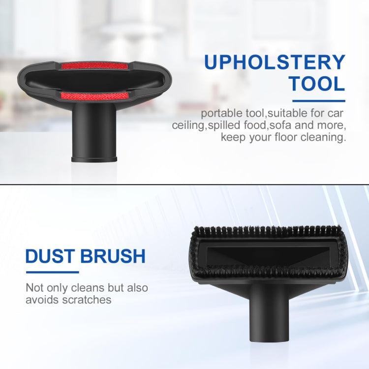 9 In 1 Set 2 Universal Vacuum Attachments 32mm Nozzle Adapter Accessories Cleaning Kit - Other Accessories by PMC TechLife | Online Shopping South Africa | PMC TechLife | Buy Now Pay Later Mobicred