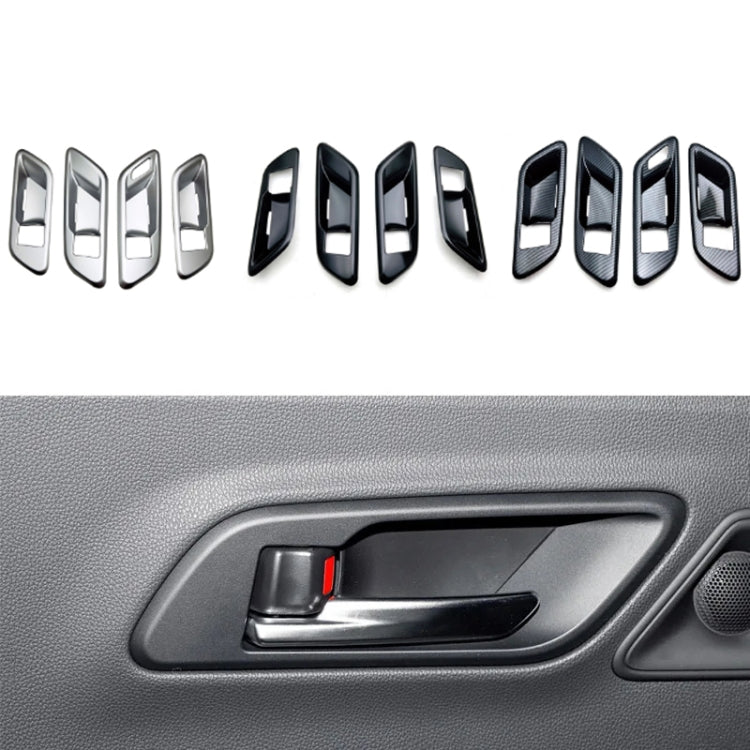 For 2023 Toyota Crown Door Handle Cover Decorative Frame, Style: Right-hand Drive(Silver) - Decorative Strip by PMC TechLife | Online Shopping South Africa | PMC TechLife | Buy Now Pay Later Mobicred