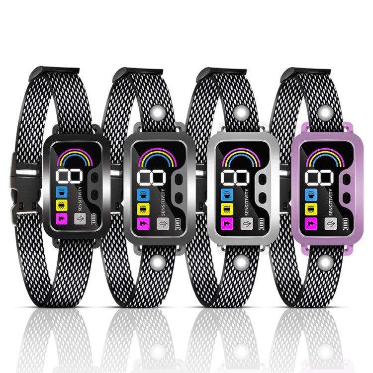 Color Screen Stop Bark Dog Trainer Anti Barking Pet Supplies(Dark Gray) - Training Aids by PMC TechLife | Online Shopping South Africa | PMC TechLife | Buy Now Pay Later Mobicred